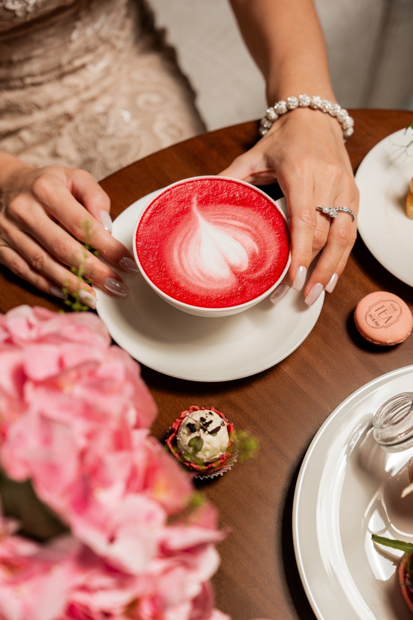 Pink October Afternoon Tea