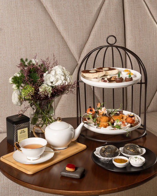 Coastal Tropical Floral Afternoon Tea