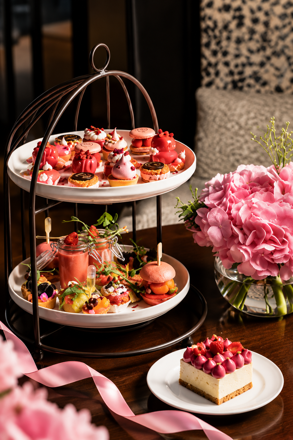 Pink October Afternoon Tea